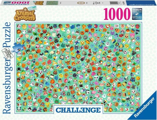 Puzzle-Herausforderung: ANIMAL CROSSING 1000 Teile