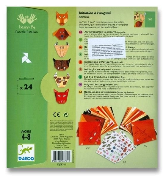 Origami-Tiere von DJECO