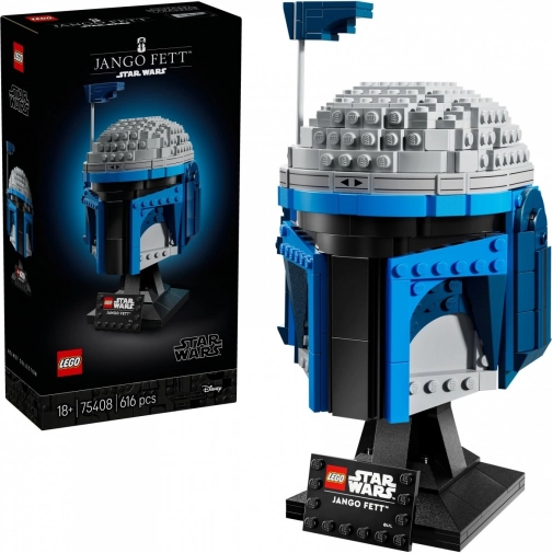 LEGO Star Wars Helm von Jango Fett – Sammlermodell zum Ausstellen