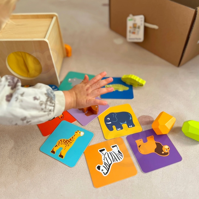 Pädagogische Montessori-Box für Kinder im Alter von 31-36 Monaten