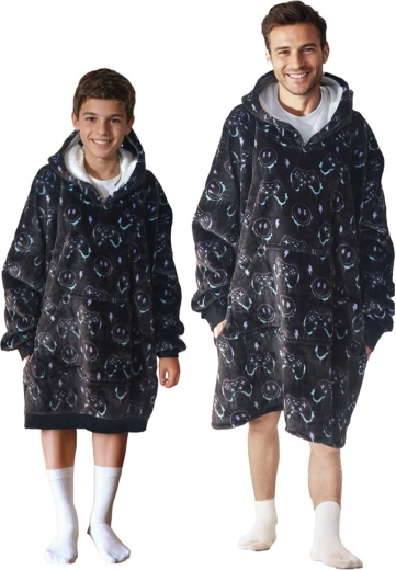 Bequemer Oversize-Schnitt mit großer Kapuze