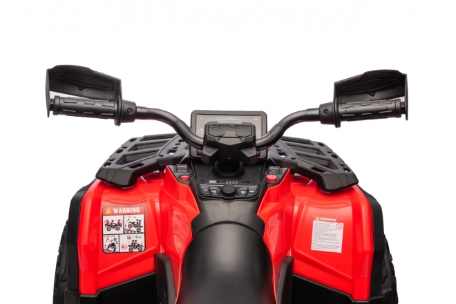 Elektrischer Quad Can Am Outlander Rot mit Fernbedienung