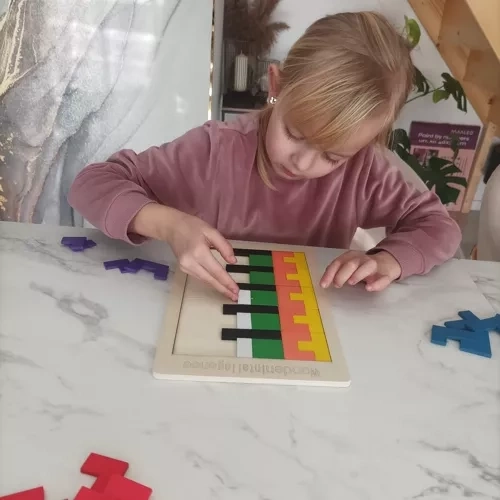 Holzpuzzle für Kinder