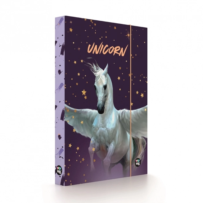 Unicorn Pegasus Aufbewahrungsbox für A4-Hefte