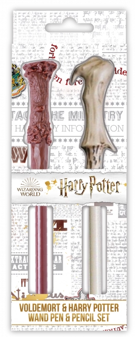 Harry Potter Prophetenfeder und Voldemort Stift