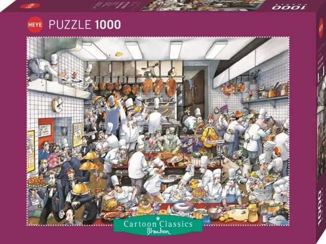 HEYE Puzzle Cartoon Classics: Kreative Köche 1000 Teile