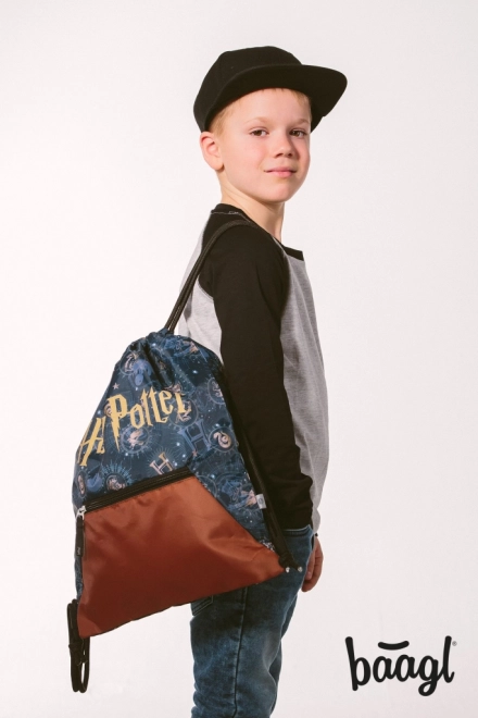 Harry Potter Hogwarts Sportbeutel mit Tasche