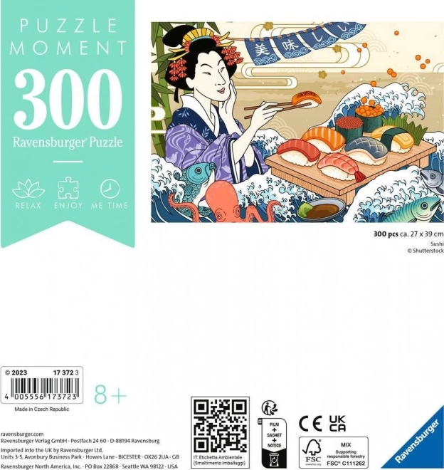 Ravensburger Puzzle Moment: Sushi 300 Teile