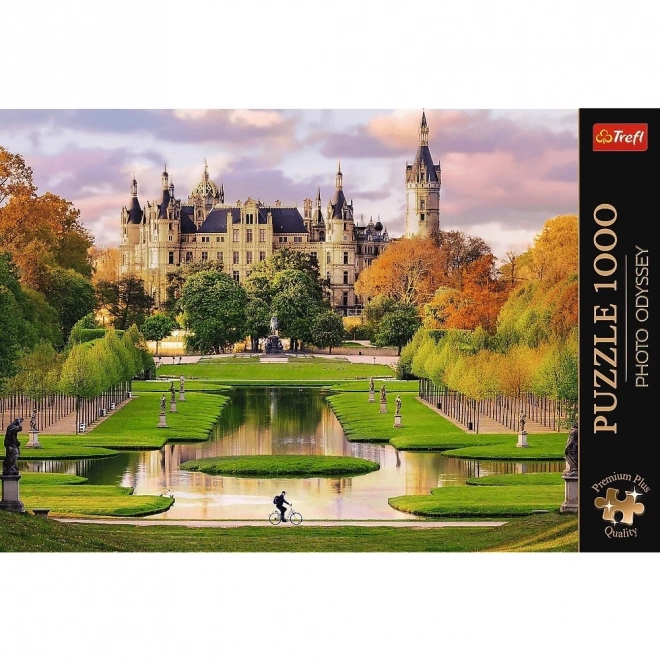 Puzzle 1000 Teile - Premium Plus Foto-Odyssee Schweriner Schloss Deutschland