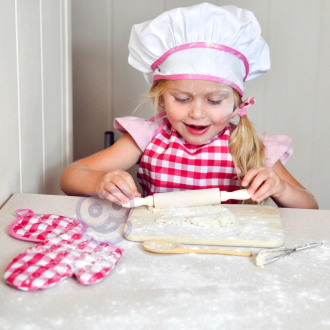 Woopie kleines kochset mit küchenschürze und küchenzubehör
