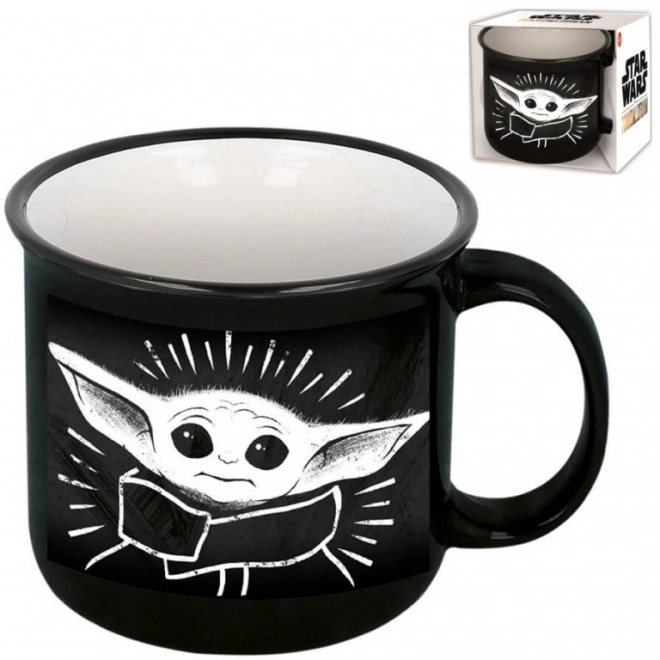 Keramiktasse im Geschenkkarton Mandalorian