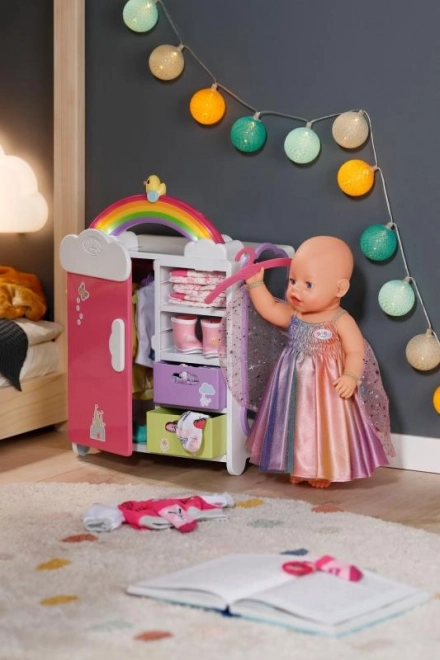 Baby Born Regenbogen Schrank
