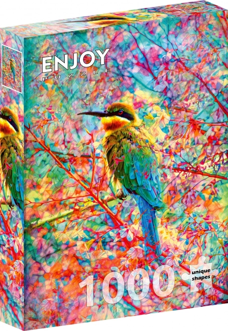 Puzzle Glücklicher Vogel 1000 Teile