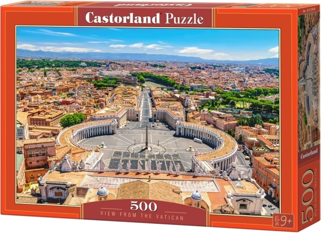 Castorland Puzzle Aussicht vom Vatikan 500 Teile