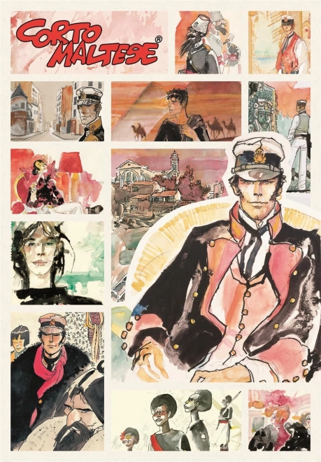 Puzzle 1000 Teile Corto Maltese Compact