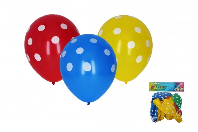 Bunte Punktballons Set