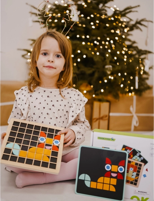 Holz-Mosaik Tooky Toy Montessori