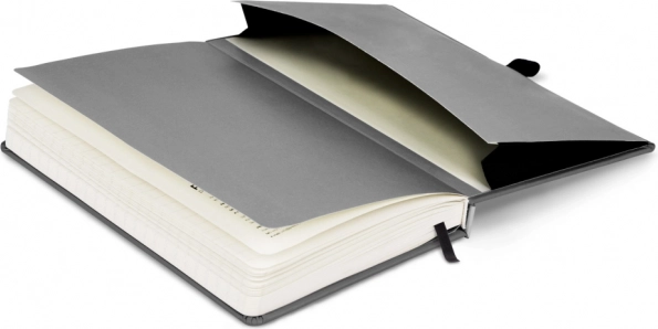 Gestreiftes Notizbuch NOTIQUE Skiver Blau-Blau