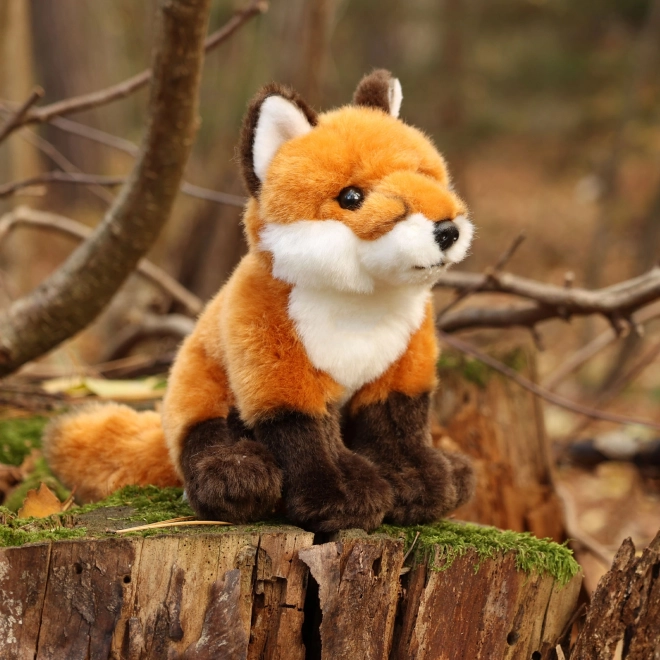 Plyschfigur sitzender Fuchs ECO-FRIENDLY 18 cm