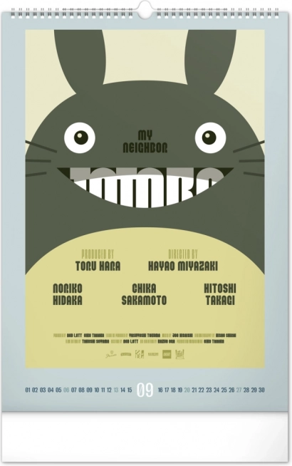 Wandkalender Alternativfilmplakate 2026
