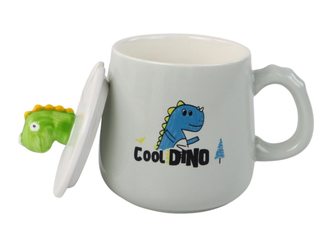 Verspieltes Design des Dinosauriers
