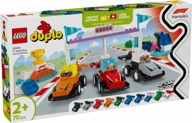 DUPLO Baufahrzeuge - Formel 1 Sets