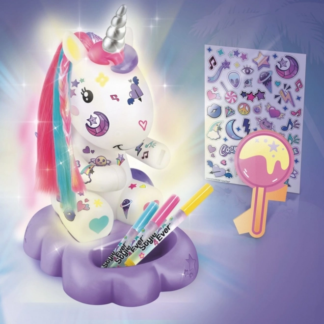 Style4ever diy Einhorn-Lampe