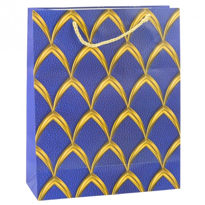 Elegante Geschenktasche mit goldenen Verzierungen
