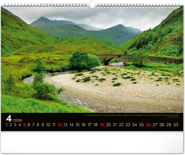 Wandkalender Landschaften 2026