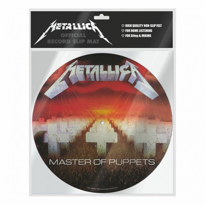 Vinyl Unterlage Metallica - Master of Puppets