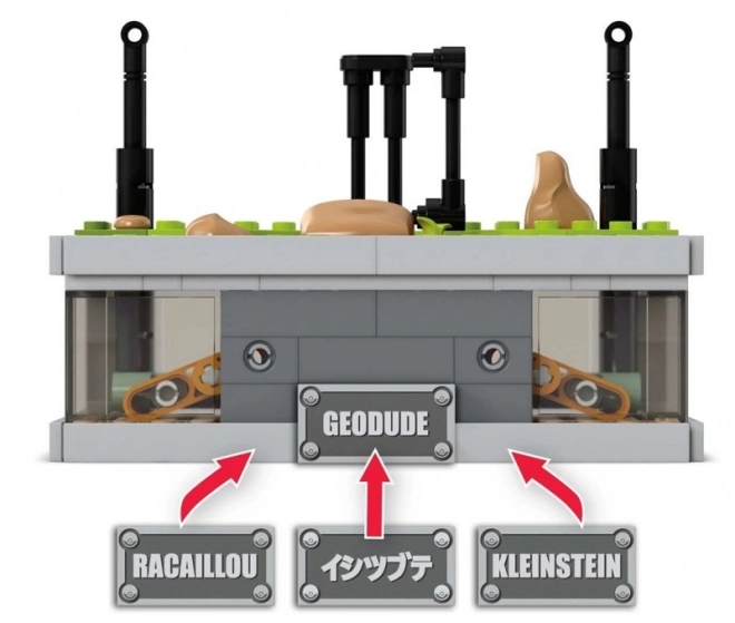 Bloky Pokémon Mini Bewegung Geodude