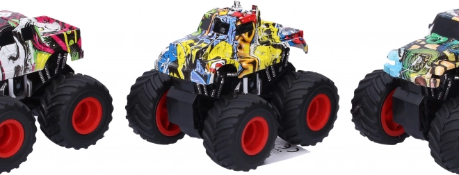 Geländewagen mit Schwungrad 12 cm