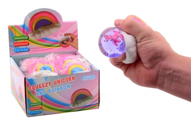 Quetschball mit Einhorn