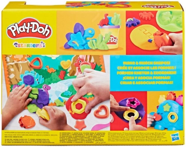 Play-Doh Formen und Farben Dino