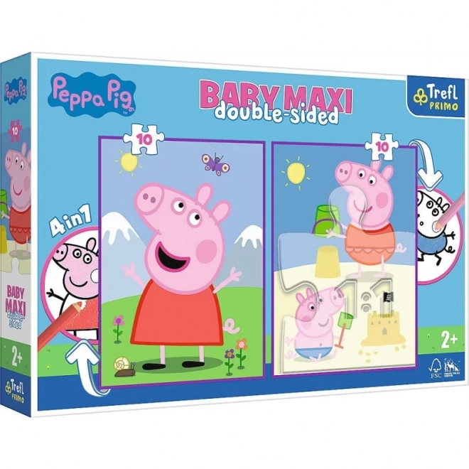 Peppa Wutz: Guten Tag Puzzle Set