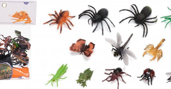 Tierfiguren Set Insekten 12er Pack