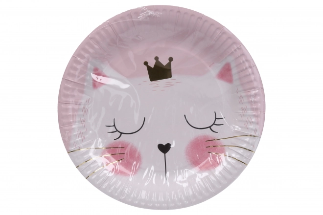 Partyteller Katze 23 cm