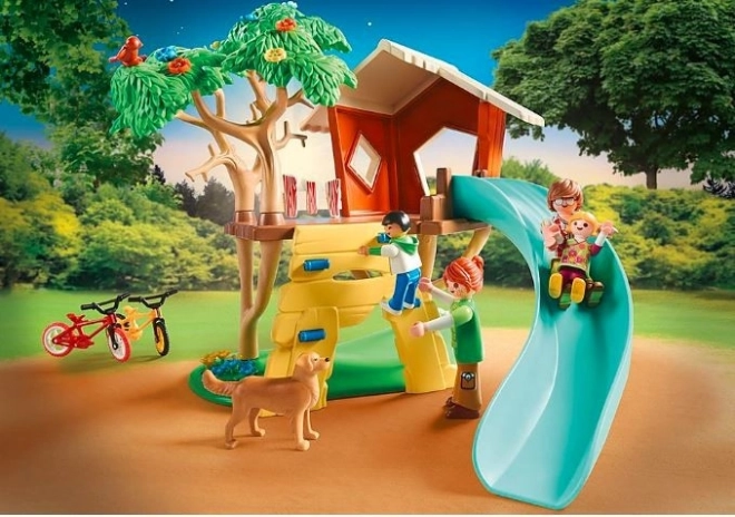 Spielset Family Fun Baumhaus mit Rutsche