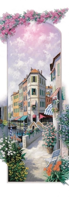 Vertikales Puzzle Blumen Venedig 1000 Teile
