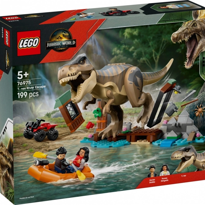Lego Jurassic World Flucht vor dem Tyrannosaurus