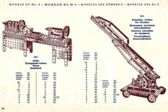 Merkur Classic Konstruktionsset 141 Modelle