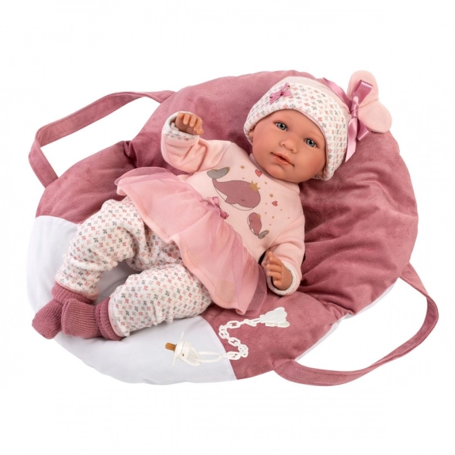 Puppe Mimi mit Tragesitz 42 cm