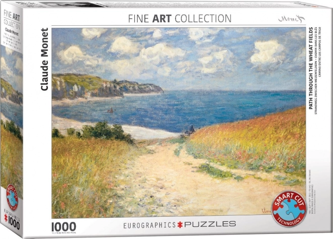 Puzzle Weg durch Weizenfelder 1000 Teile