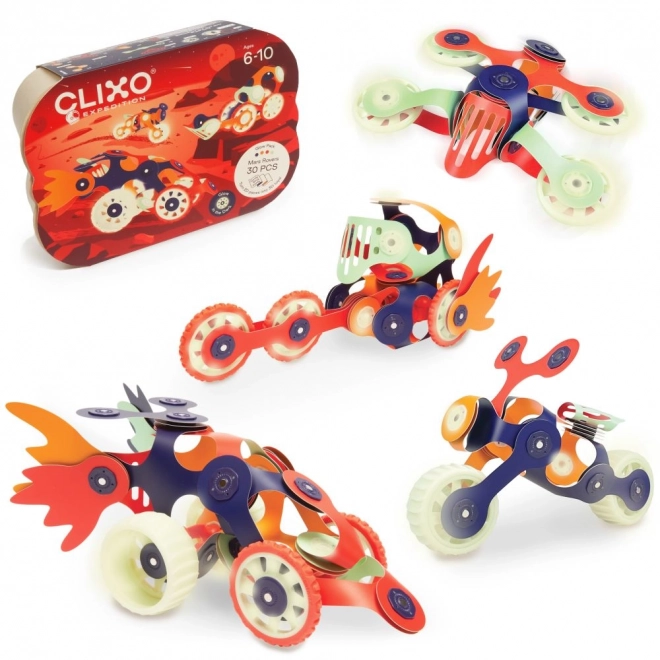 Clixo Mars Rovers Magnetische Bausatz