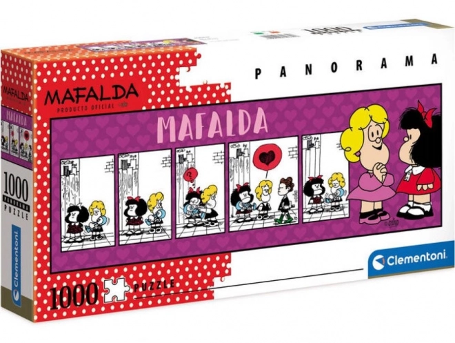 Clementoni Panorama Puzzle Mafalda 1000 Teile