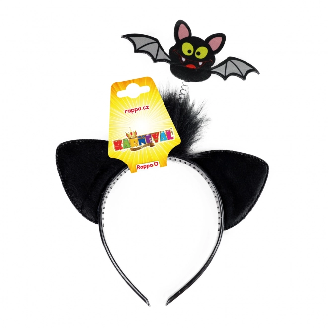 Kopfschmuck für Kinder mit Fledermaus und Ohren