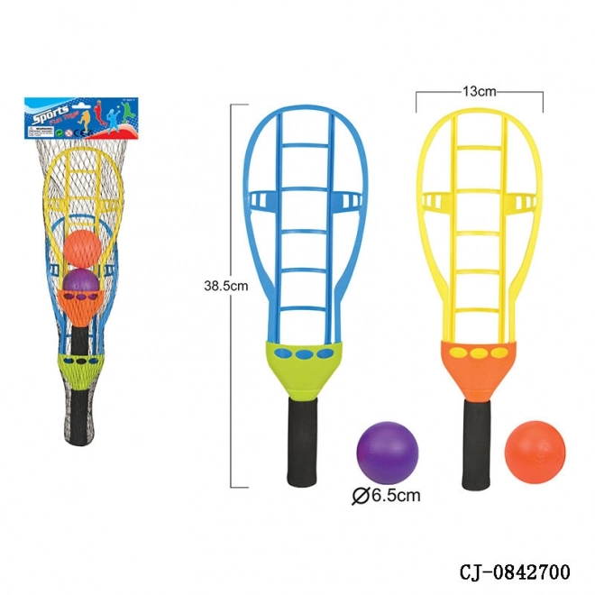 Geschicklichkeitsspiel Ballfänger Set