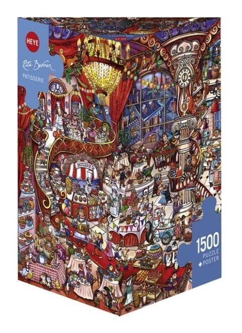 Puzzle Cukrárna 1500 Teile