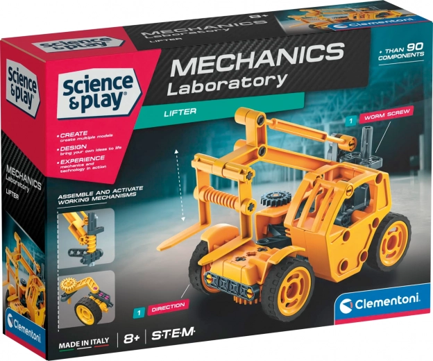 Clementoni Science & Play Mechanik-Labor – Gabelstapler