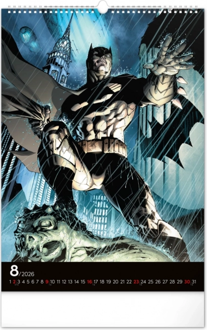 Wandkalender Batman Dark 2026